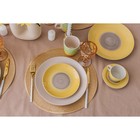 Набор столовых приборов из нержавеющей стали Magistro «Версаль», 4 предмета, цвет ручек белый - Фото 7