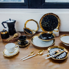 Набор столовых приборов из нержавеющей стали Magistro «Версаль», 4 предмета, цвет ручек белый - Фото 10