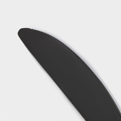 Набор столовых приборов Magistro «Эсквайр», 4 предмета, нержавеющая сталь, чёрный