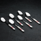 Набор ложек столовых Доляна «Август», 20 см, 6 шт - Фото 1