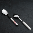 Набор ложек столовых Доляна «Август», 20 см, 6 шт - Фото 3