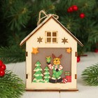 Декор с подсветкой "Весёлый олень" - Фото 3