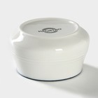 Сахарница с ложкой Magistro «Морской бриз», 250 мл, фарфор, белая - Фото 7