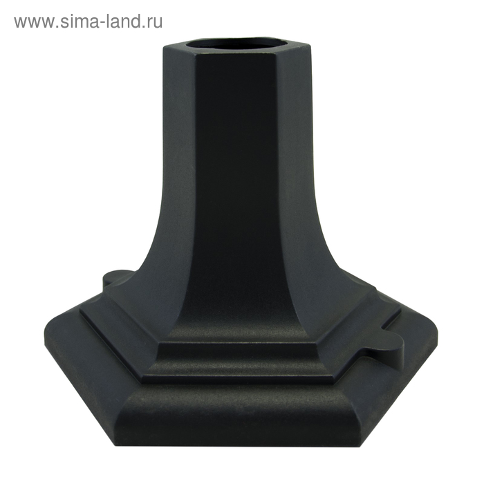 Стойка напольная для крепления уличного светильника, L= 140мм - Фото 1