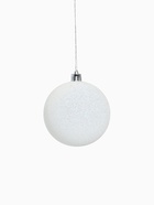 Ёлочные игрушки «Изящный узор», шары новогодние, d=8 см, 6 шт., красно-белый 3259725 - фото 4767429