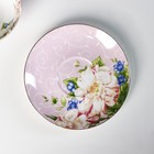 Чайная пара «Чайная роза», 2 предмета: чашка 200 мл, блюдце d=15 см, фарфор - Фото 3