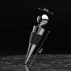 Пробка для бутылки Доляна «Шар», 9 см, серебристая - Фото 3