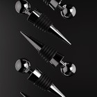 Пробка для бутылки Доляна «Шар», 9 см, серебристая - Фото 6