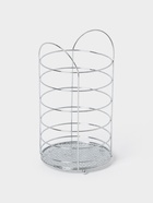 Сушилка для столовых приборов Доляна, 10×10×18 см, хромированная - Фото 1