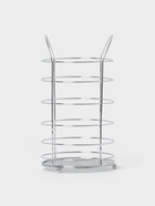 Сушилка для столовых приборов Доляна, 10×10×18 см, хромированная - Фото 3