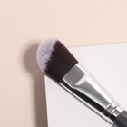 Кисть для макияжа «Brush GRAPHITE», 17,5 (+/- 1) см, цвет тёмно-серый/серебристый - Фото 3