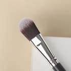 Кисть для макияжа «Brush GRAPHITE», 17 см, цвет тёмно-серый/серебристый - Фото 3