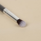 Кисть для макияжа «Brush GRAPHITE», 18,5 см, цвет тёмно-серый - Фото 4