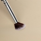 Кисть для макияжа «Brush GRAPHITE», 18,5 см, цвет тёмно-серый - Фото 5