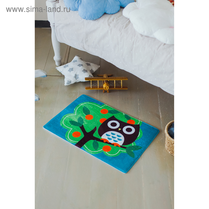 Коврик «Верные друзья. Совёнок», 40×60 см - Фото 1