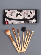 Набор кистей для макияжа PASTEL BLUSH, 7 шт., в чехле - Фото 3