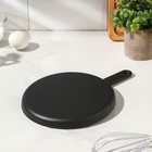 Сковорода блинная «Круг», d=20 см, чугун, индукция, чёрная - Фото 2