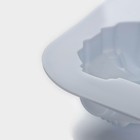 Форма для выпечки Доляна «Гонки», силикон, 29.5×27 см, 6 ячеек (11.5×6.5 см), голубая - Фото 5