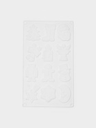 Форма для кондитерских украшений Доляна «Новый год», 29.3×17.3 см, 12 ячеек, силикон, белая - Фото 9