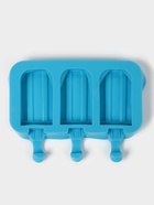 Форма для мороженого «Эскимо макси», силикон, 19.5×14.5×2.5 см, 3 ячейки (8.2×4.6 см), МИКС - Фото 5