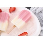 Форма для мороженого «Эскимо макси», силикон, 19,5×14,5×2,5 см, 3 ячейки (8,2×4,6 см), цвет МИКС - Фото 12