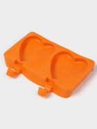 Форма для мороженого «Сердечко», силикон, 19.5×14×2.5 см, 2 ячейки (8.4×9 см), МИКС - Фото 7