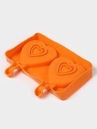 Форма для мороженого «Сердечко», силикон, 19.5×14×2.5 см, 2 ячейки (8.4×9 см), МИКС - Фото 5