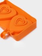 Форма для мороженого «Сердечко», силикон, 19.5×14×2.5 см, 2 ячейки (8.4×9 см), МИКС - Фото 6