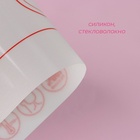 Коврик для выпечки армированный Доляна «Макарун», силикон, 27.5×27.5 см, белый - Фото 3