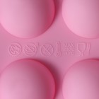 Форма для выпечки Доляна «Полусферы», силикон, 30×17.5 см, 35 ячеек (d=2.5), МИКС - Фото 6