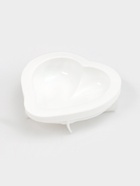 Форма для муссовых десертов и выпечки Доляна «Сердце малое», силикон, 17.5×4.7 см, белая - Фото 2