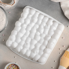 Форма для муссовых десертов и выпечки Доляна «Пузыри», силикон, 18,5×4,5 см, цвет белый - Фото 2