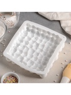 Форма для муссовых десертов и выпечки Доляна «Вишня», силикон, 18.5×4.5 см, белая - Фото 8