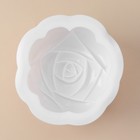 Форма для муссовых десертов и выпечки KONFINETTA «Роза», 17×5,5 см, цвет белый - Фото 2