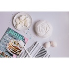 Форма для муссовых десертов и выпечки KONFINETTA «Роза», 17×5.5 см, белая - Фото 6