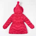 Куртка для девочки "Меховые кармашки", рост 110-116 см, цвет розовый - Фото 11