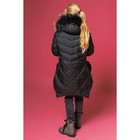 Куртка для девочки "Милашка", рост 134-140 см, цвет чёрный - Фото 3
