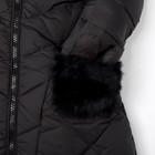 Куртка для девочки "Милашка", рост 134-140 см, цвет чёрный - Фото 10