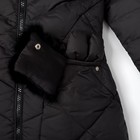Куртка для девочки "Милашка", рост 122-128 см, цвет чёрный - Фото 9