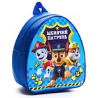 Рюкзак детский, 23×21×10 см, Щенячий патруль - Фото 3