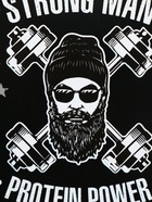 Ланч - бокс прямоугольный Strong man, 500 мл - фото 23513744