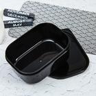 Ланч - бокс прямоугольный «Ешь, люби улыбайся», 500 мл - Фото 3