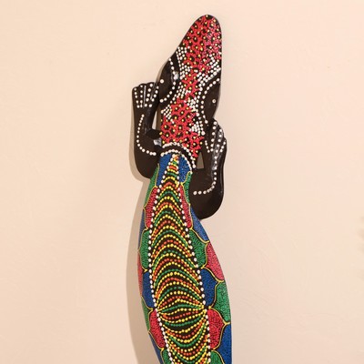 Панно настенное «Геккон африканский», 14×1×100 см
