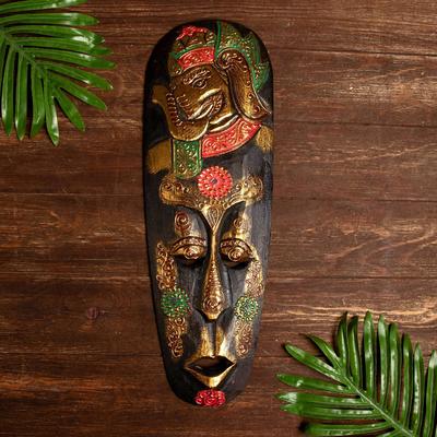 Маска «Абориген», 3×12×50 см, дерево