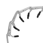 Ошейник - полуудавка строгий с защитными колпачками, 4 мм × 60 см - Фото 3