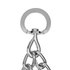 Ошейник - полуудавка строгий с защитными колпачками, 4 мм × 60 см - Фото 5