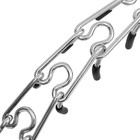 Ошейник - полуудавка строгий с защитными колпачками, 4 мм × 60 см - Фото 6