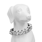 Ошейник строгий с металлическим фастексом и защитными колпачками, 63 см, толщина проволоки 4 - Фото 3