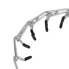 Ошейник строгий с металлическим фастексом и защитными колпачками, 63 см, толщина проволоки 4 - Фото 4