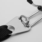 Ошейник строгий с металлическим фастексом и защитными колпачками, 63 см, толщина проволоки 4 - Фото 8